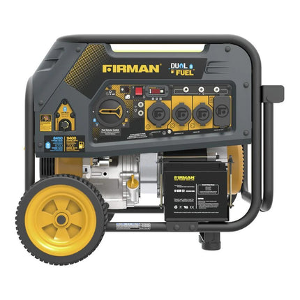 Firman H07552 7500W/9400W Dual Fuel Generator Electric Start 50A RFB