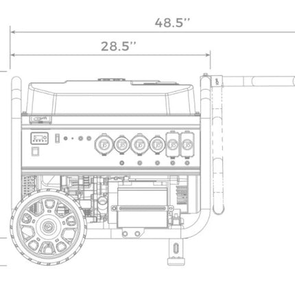 Firman P09301 9300W/11600W Gas Generator Remote Start New