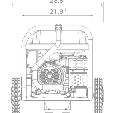 Firman P09301 9300W/11600W Gas Generator Remote Start New