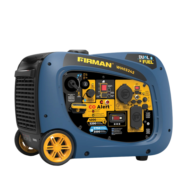 Firman 3200W 4000W Dual Fuel Inverter Generator Reconditioned Electric Start