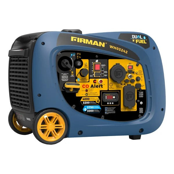 Firman WH03242 4000W Dual Fuel Inverter Generator Electric Start RFB