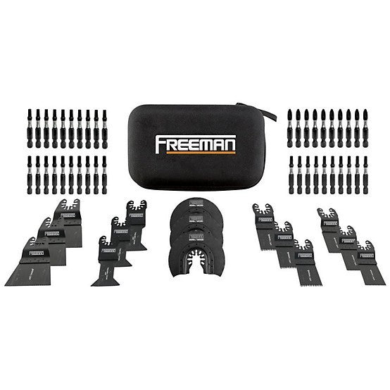 Freeman 55pc Impact Bit & Oscillating Blade Set
