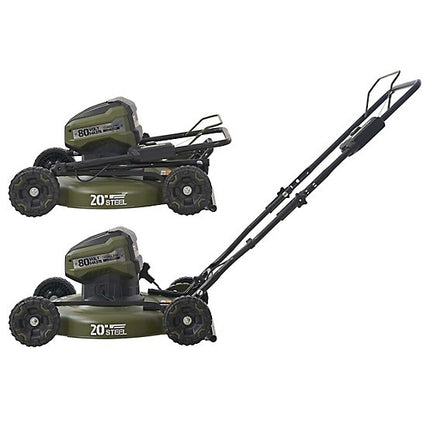 Full Boar 20-Inch 80V Cordless Push Lawn Mower