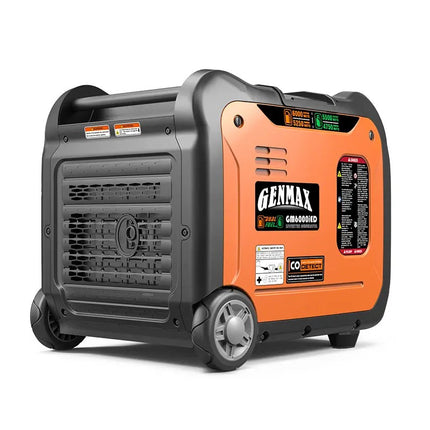GENMAX GM6000iED 6000W Dual Fuel Inverter Generator Remote Start CO Detect