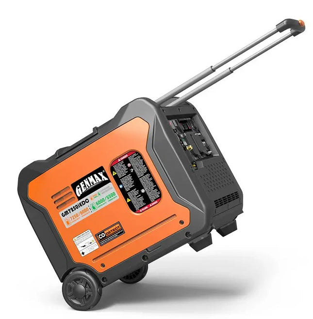 GENMAX GM7250iEDC 7250W Dual Fuel Inverter Generator Remote Start New