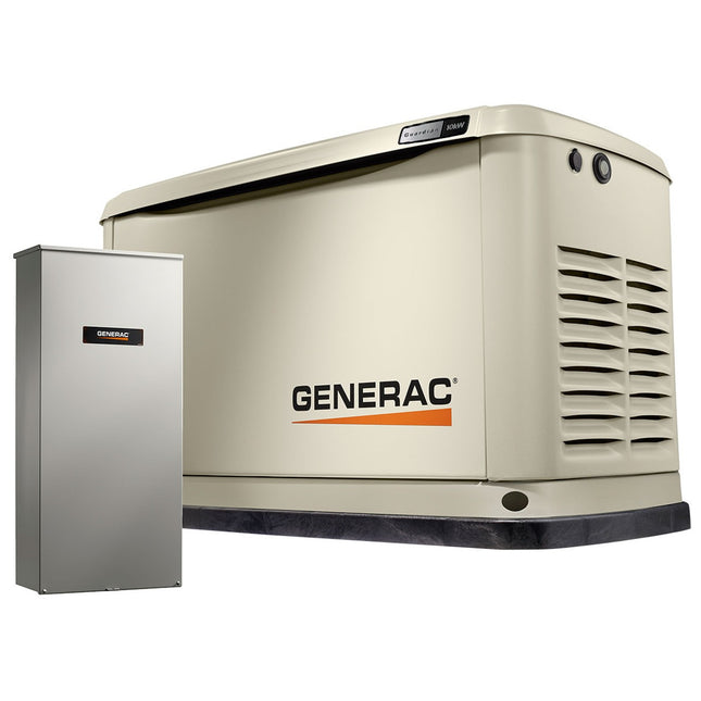 Generac 7172 10kW WiFi Standby Generator with 100 Amp 16 Circuit Smart Transfer Switch Scratch & Dent
