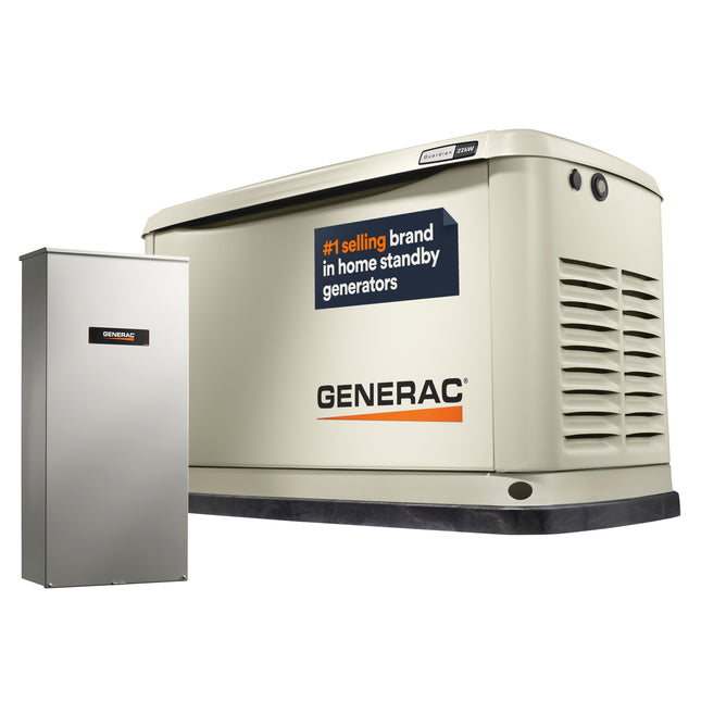 Generac 14kW Guardian Standby Generator WiFi + 200A Switch