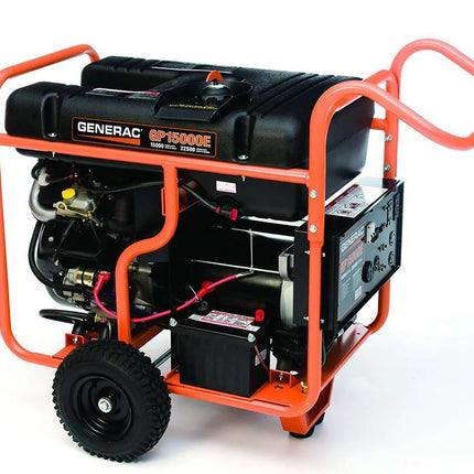 Generac GP15000E 15000W/22500W Electric Start Gas Generator New