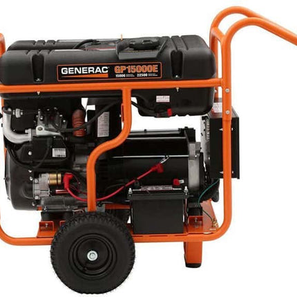 Generac GP15000E 15000W/22500W Electric Start Gas Generator New