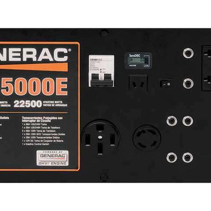 Generac GP15000E 15000W/22500W Electric Start Gas Generator New