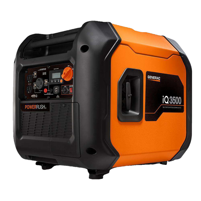 Generac iQ3500 3500W Ultra Quiet Inverter Generator Electric Start