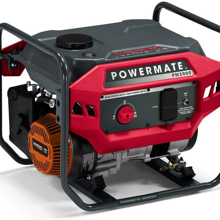 Powermate PM2000 1400W/2000W Portable Gas Generator New