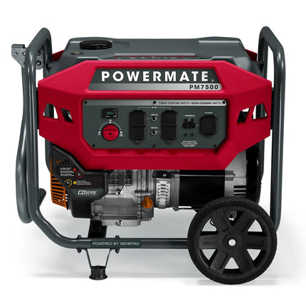 Powermate PM7500 6000W/7500W Gas Portable Generator New