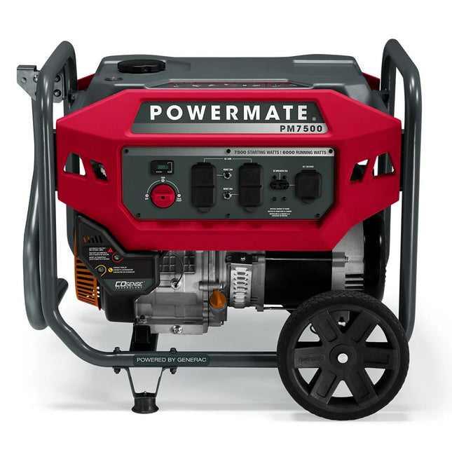Powermate PM7500 6000W/7500W Gas Portable Generator New