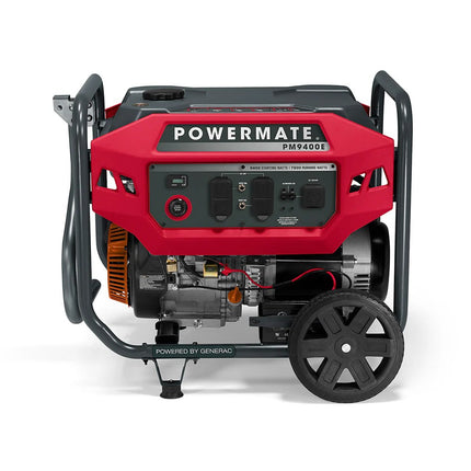 Powermate PM9400E 9400W Gas Generator 7500 Running Watts Electric Start