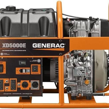 Generac XD5000E 5000W/5500W Diesel Generator Electric Start New