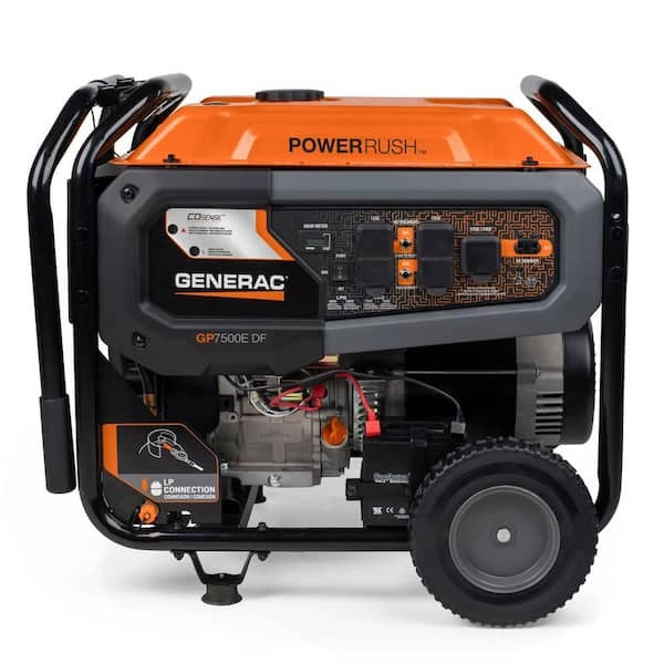 Generac 7718 7500E 7500W/9400W Gas Generator Electric Start RFB