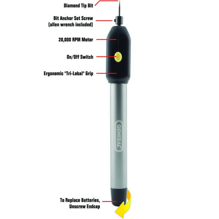 Precision Cordless Engraver Kit