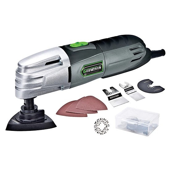 Genesis 1.5A Oscillating Multi Tool Kit 19pc
