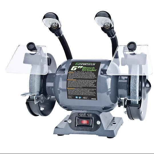 Genesis 1/2 HP 6” Bench Grinder