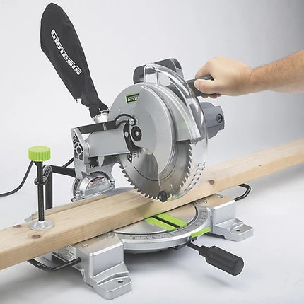 Genesis 10" 15A Compound Miter Saw with Laser and Blade