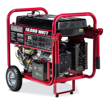 Gentron GG10020C 8000W/10000W Electric Start Portable Gas Generator CARB New