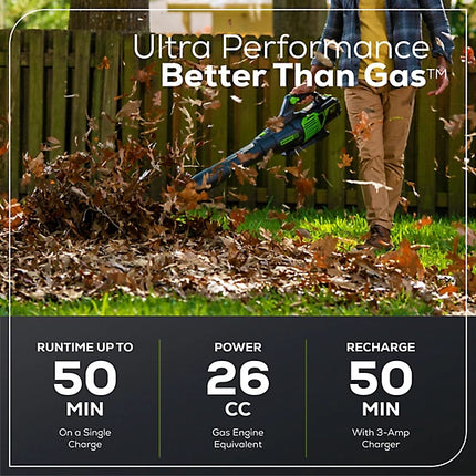 Greenworks 60V Cordless Leaf Blower