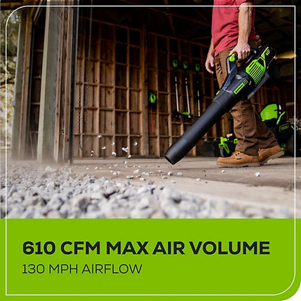 Greenworks 60V Cordless Leaf Blower