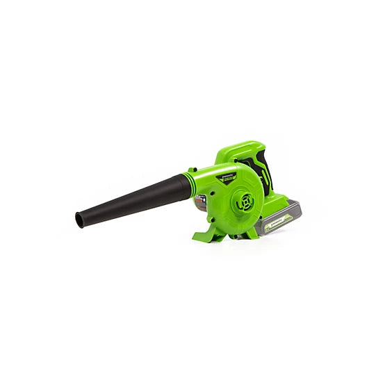 Greenworks 24V Cordless Handheld Blower - 180 MPH High Speed (Battery & Charger Included)