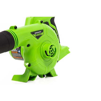 Greenworks 24V Cordless Handheld Blower - 180 MPH High Speed (Battery & Charger Included)