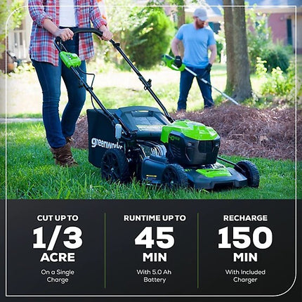 Greenworks 21-Inch 40V Brushless Push Mower