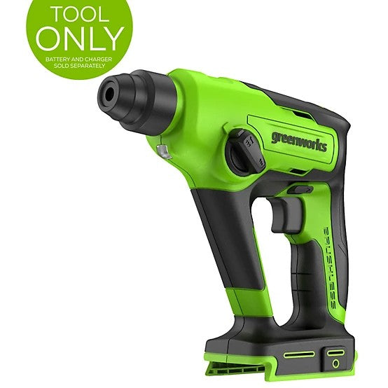 Greenworks 24V Brushless SDS-Plus 7/8" Rotary Hammer Drill (Tool Only)