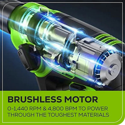 Greenworks 24V Brushless SDS-Plus 7/8" Rotary Hammer Drill (Tool Only)