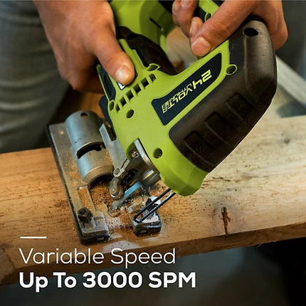 Greenworks 24V Cordless Brushless Jigsaw with 4.0Ah USB Battery & Charger