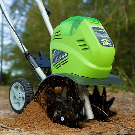Greenworks 40V 10-Inch Cordless Tiller & Cultivator