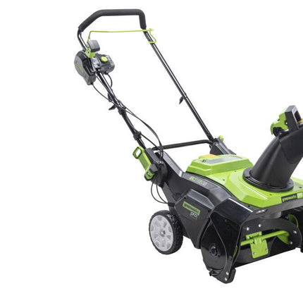 Greenworks 80V 22" Single Stage Snow Blower with 4Ah Battery & Charger