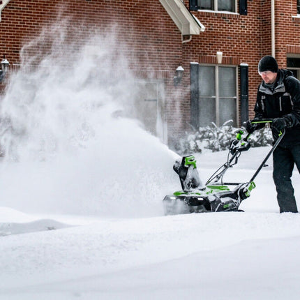 Greenworks 80V 22" Single Stage Snow Blower with 4Ah Battery & Charger