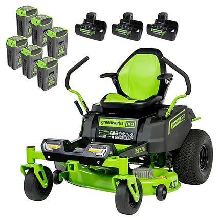 Greenworks CrossoverZ 42-Inch 60V Electric Zero-Turn Mower