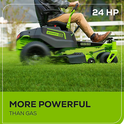 Greenworks CrossoverZ 42-Inch 60V Electric Zero-Turn Mower
