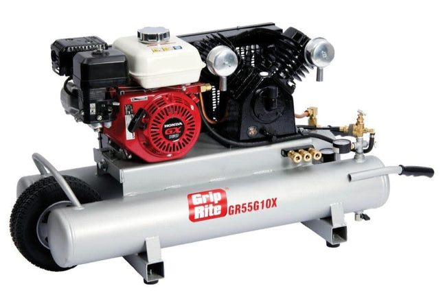 Grip Rite Gasoline Wheelbarrow Compressor 5.5HP