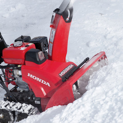 Honda 9HP 28" Two Stage Track Snow Blower Electric Start