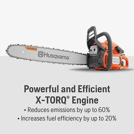 Husqvarna 450 Rancher 20" 50cc Gas Powered Chainsaw