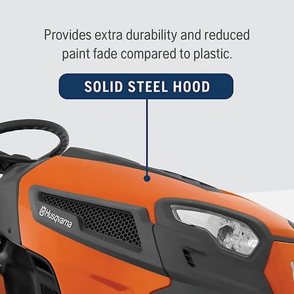 Husqvarna TS 142 42 in. 22 HP Gas Riding Lawn Mower Briggs Stratton Engine Hydrostatic Transmission
