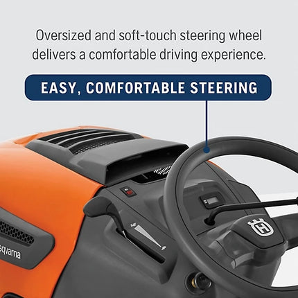 Husqvarna TS 142 42 in. 22 HP Gas Riding Lawn Mower Briggs Stratton Engine Hydrostatic Transmission
