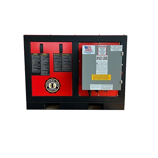 Industrial Gold 10HP 3-Phase Enclosed Rotary Screw Air Compressor 40CFM