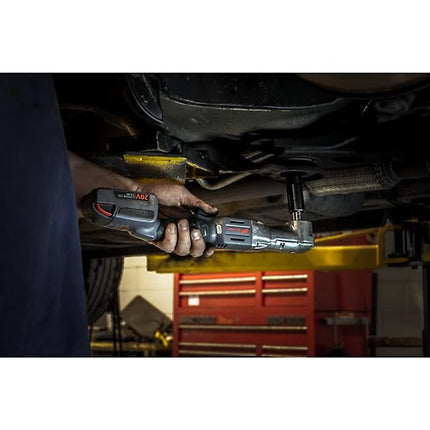 Ingersoll Rand 3/8 in. Drive 180 ft. lb. 20V Cordless Right Angle Impact Wrench, 2 Battery Kit, W5330-K22