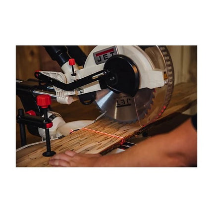 JET 10-Inch 15 Amp Dual Bevel Sliding Miter Saw
