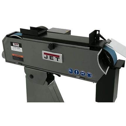 JET 3" x 79" Industrial Belt Grinder 15.2A, 220V