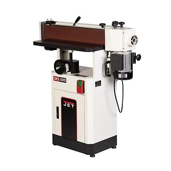 JET Black 6 in. x 89 in. Oscillating Belt Edge Sander, 1.75HP, Single Phase, 115/230V