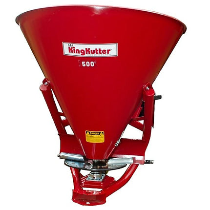 King Kutter Heavy-Duty Steel Broadcast Spreader & Seeder